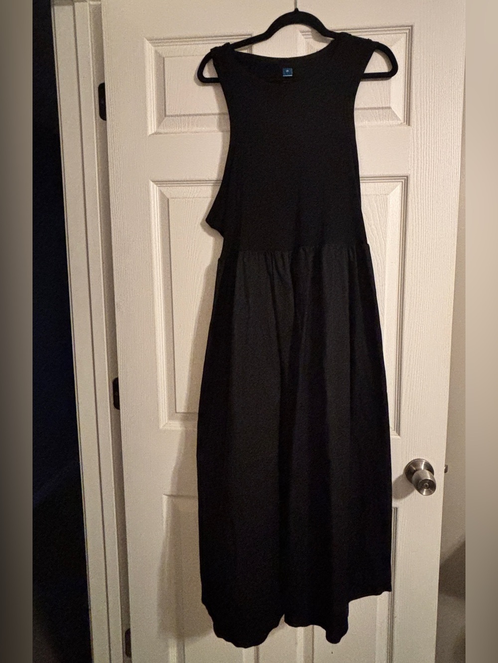 Old Navy Black Sleeveless Maxi Dress